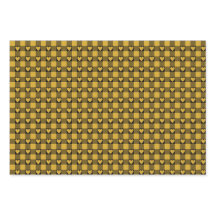 Harvest Gold Black Buffalo Heart Karo