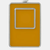 Harvest Gold Gerahmte Ornamente Rahmen-Ornament Silber (Vorderseite)