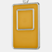Harvest Gold Gerahmte Ornamente Rahmen-Ornament Silber (Links)