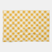 Harvest Gold Gingham Geschirrtuch (Horizontal)