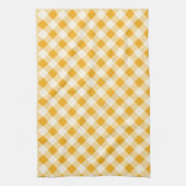Harvest Gold Gingham Geschirrtuch (Vertikal)