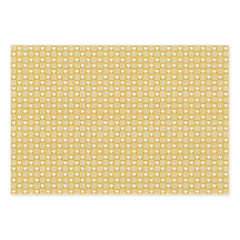 Harvest Gold Gingham Heart Patch Plaid