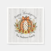 Harvest Grace Thanksgiving  Serviette (Vorderseite)