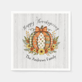 Harvest Grace Thanksgiving  Serviette