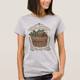 Harvest Happiness Zero Cost Kitchen Garden T-Shirt