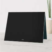 Harvest Harmony: Ein Weizenmuster auf einer weißen Karte (Rückseite)