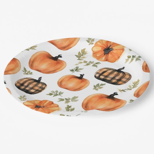 Harvest Harmony Pappteller (Schrägansicht)