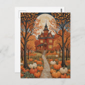 Harvest Haunt Postkarte (Vorne/Hinten)