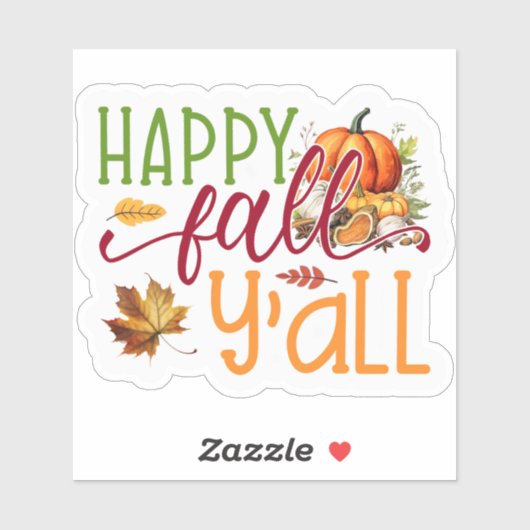 Harvest Hello Aufkleber (Blatt)