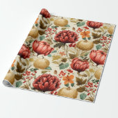 Harvest Hues Erntedank Geschenkpapier (Ungerollt)