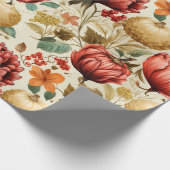 Harvest Hues Erntedank Geschenkpapier (Ecke)