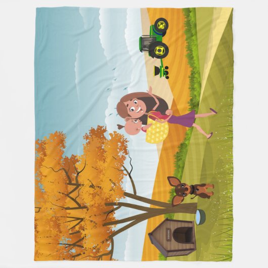 Harvest Hugs Fleecedecke (Vorderseite)