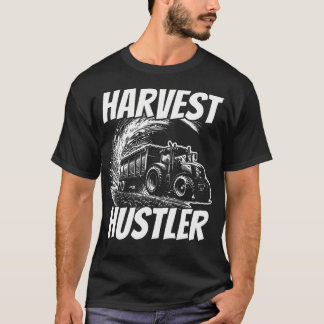 Harvest Hustler Landmaschinen Traktor Landwirt T-Shirt