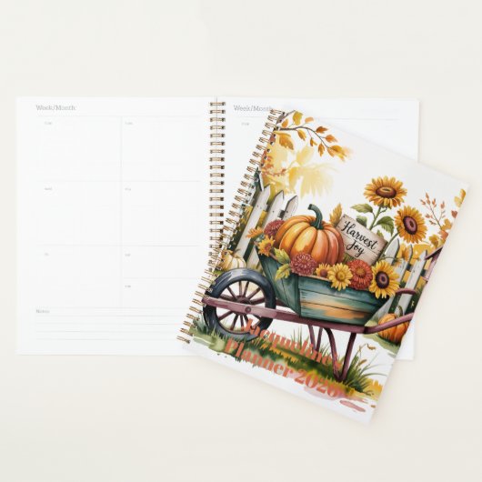 Harvest Joy Autumn Harvest. Whimsical Fall Harvest Planer (Anzeige)