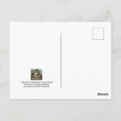 Harvest Maus riecht nach Schneeröcken Wasserfarbe Postkarte (Rückseite)