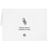 Harvest Moon (Rückseite Horizontal)