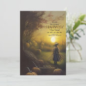 Harvest Moon Festival Einladung (Stehend Vorderseite)