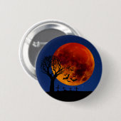 Harvest Moon Halloween Button (Vorne & Hinten)