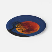 Harvest Moon Halloween Pappteller (Schrägansicht)