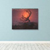 Harvest Moon Leinwanddruck (Insitu (Holzboden))