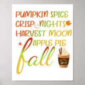 Harvest Moon Magic Fall T - Shirt Poster (Vorne)