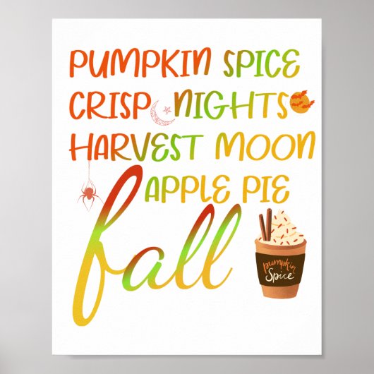 Harvest Moon Magic Fall T - Shirt Poster (Vorne)