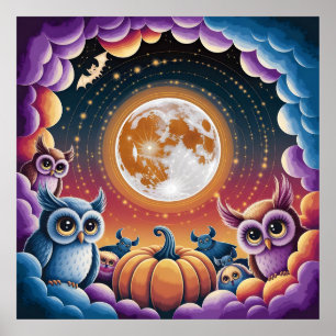 Harvest Moon Mischief Poster