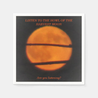 Harvest Moon Party Napkins Serviette