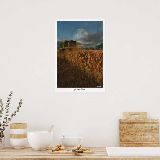 Harvest Moon Poster (Küche)