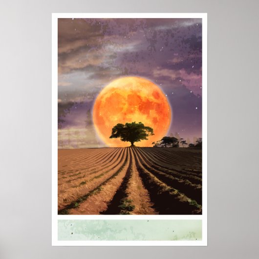 Harvest Moon Poster (Vorne)