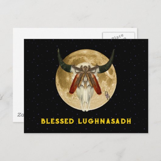 Harvest Moon Postkarte (Vorne/Hinten)