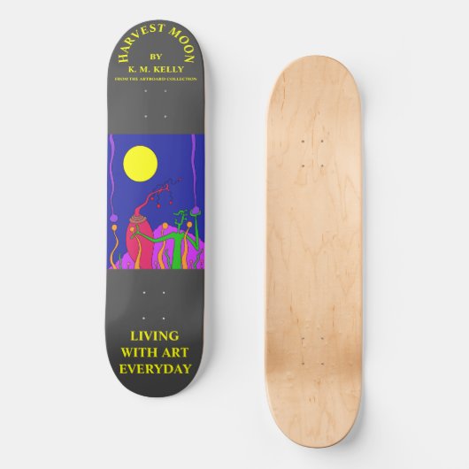 HARVEST MOON - Skateboard (Vorderseite)
