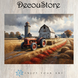 Harvest Morning Decoupage Seidenpapier