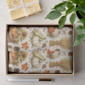 Harvest Orange Pumpkins Garden Thanksgiving Seidenpapier (Geschenk)