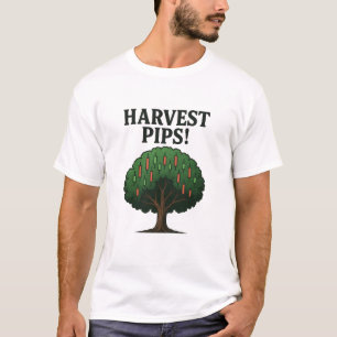 Harvest Pips Forex Trading Tree T - Shirt