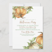 Harvest Pumpkin-Einladung Einladung (Vorderseite)