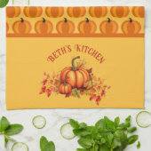 Harvest Pumpkin Patch Geschirrtuch (Gefaltet)