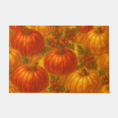 Harvest Pumpkin Pattern - Herbst Erntedank Fußmatte (Vorderseite)