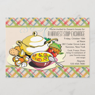 Harvest Soup Exchange Einladung