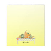 Harvest Table Blessings Notepad Notizblock (Vorderseite)