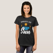 Harvest The Sun Renewable Energy Sun Solar Power S T-Shirt (Vorne ganz)
