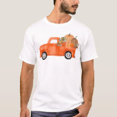 Harvest Truck Watercolor T-Shirt (Vorderseite)