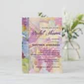 HARVEST Weinberg Bridal Dusche Einladung (Stehend Vorderseite)