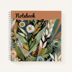 Harvest Whirl - Wilde Foliage mit erthy Botanica Notizblock