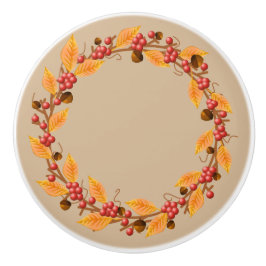 Harvest Wreath Custom Keramik Knock Keramikknauf