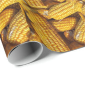 Harvested Field Corn on Cobs Geschenkpapier (Rolleneckpunkt)