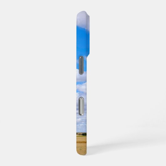 Harvested wheat fields iPhone hülle (Rechte Seite)