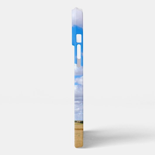 Harvested wheat fields iPhone hülle (Linke Seite)