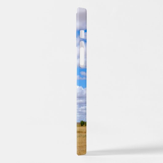 Harvested wheat fields iPhone hülle (Linke Seite)