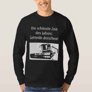 Harvester Bauer Bauer Agriculture Grain kombiniere T-Shirt